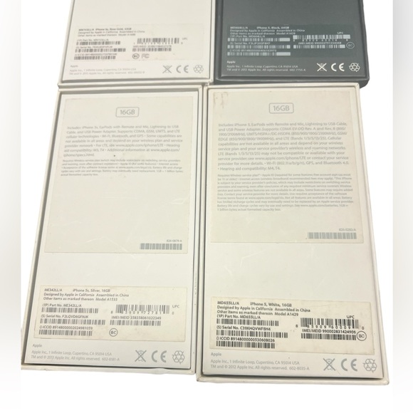 Lot of 5 EMPTY Assorted Apple iPhone boxes - Picture 6 of 10